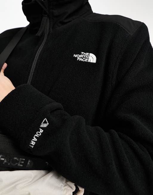 The North Face Alpine Tech 1/2 zip fleece in black, 3 of 4