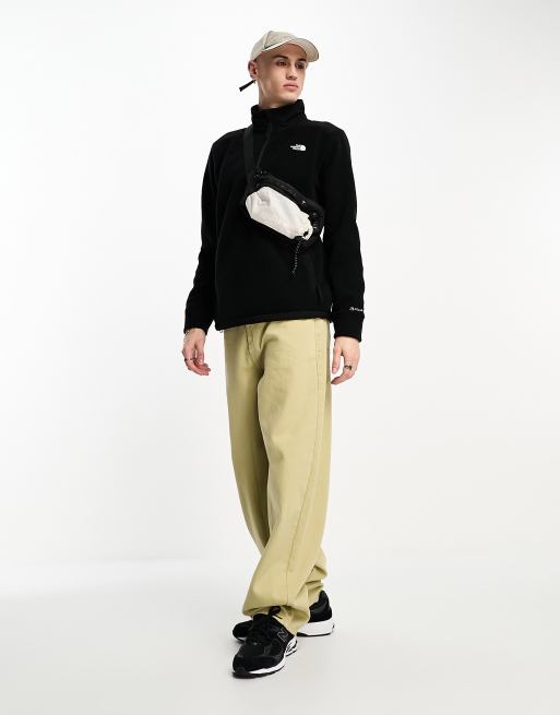 The North Face Alpine Tech 1/2 zip fleece in black, 4 of 4