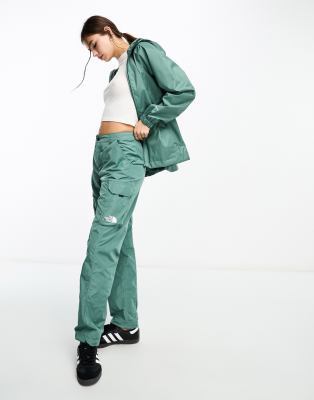 The North Face Alrescha high waist cargo pants in green Exclusive at ASOS