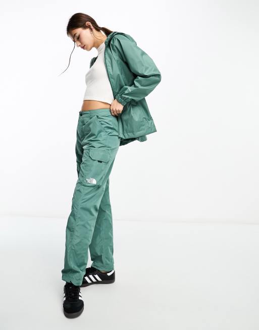 High Waisted Cargo Leggings Green