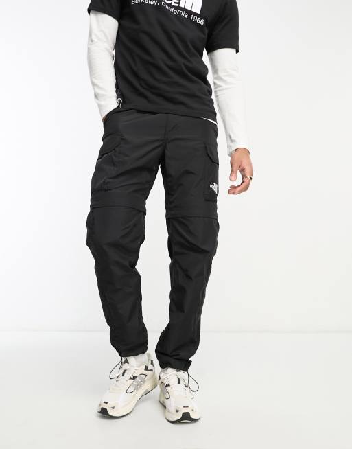 The North Face Alrescha zip off convertible cargo pants in black Exclusive at ASOS