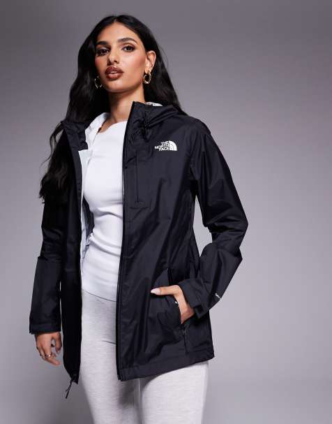 The North Face Alta Vista packable waterproof jacket in black - view 1