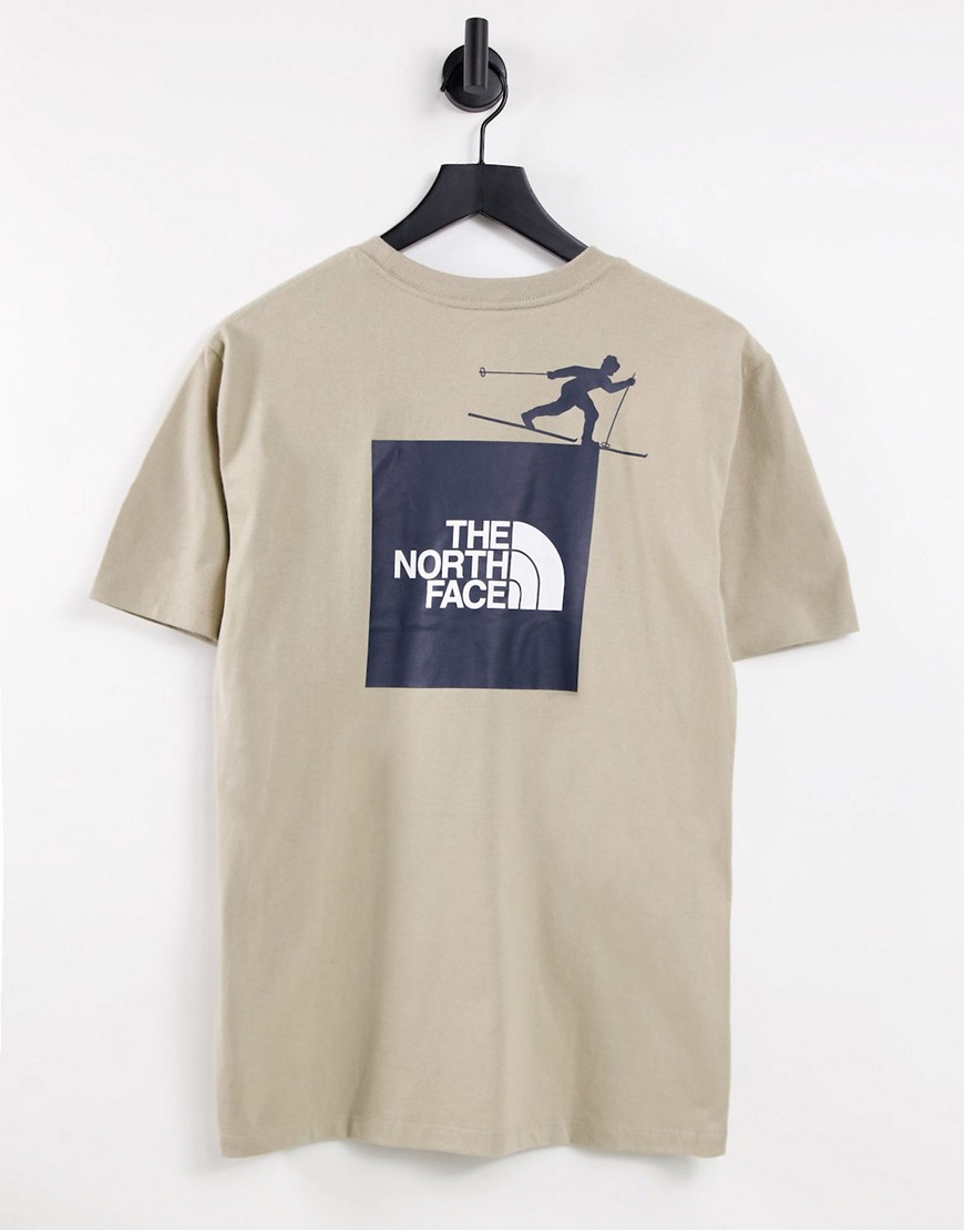 The North Face Altitude problem back print t-shirt in beige-Brown