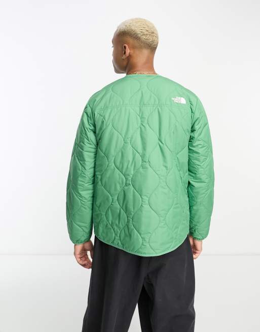 The North Face Ampato quilted liner jacket in green Exclusive at ASOS