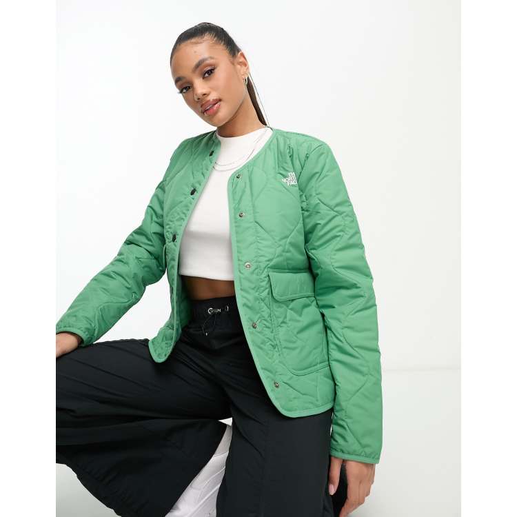 The North Face Acamarachi Puffer Jacket in Sage Exclusive at ASOS-Green