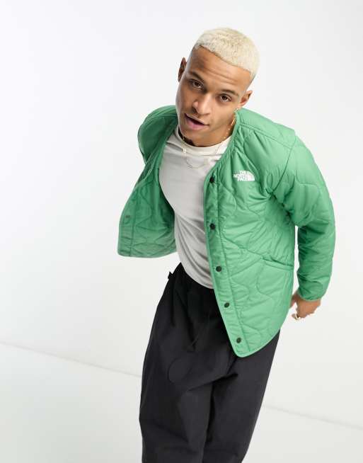 The North Face - Ampato - Vatteret jakke med for i grøn - Kun hos ASOS