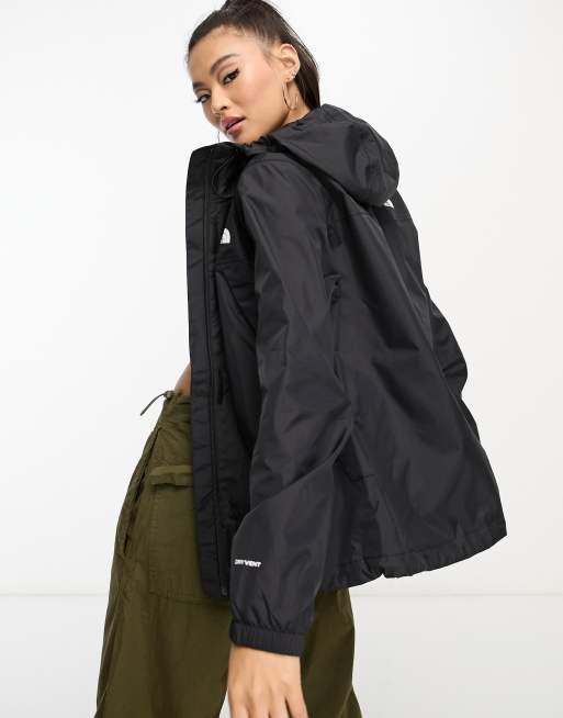 The North Face - Antora DryVent - Giacca impermeabile nera con cappuccio, 4 di 4