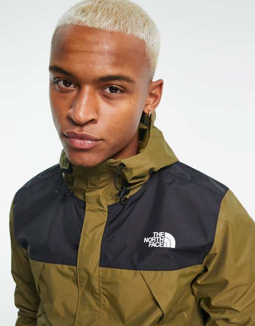 The North Face Antora DryVent waterproof hooded jacket in khaki