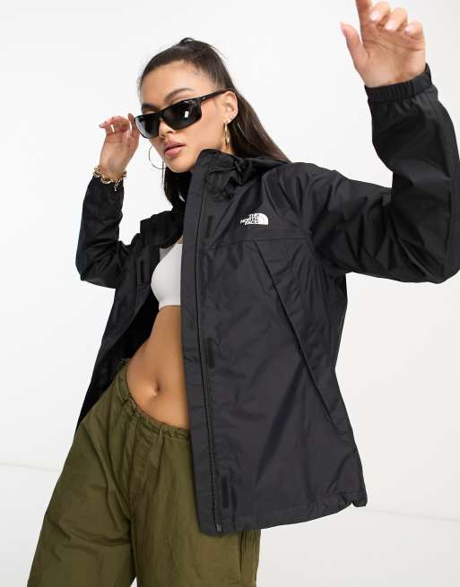 North face waterproof jacket hot sale black