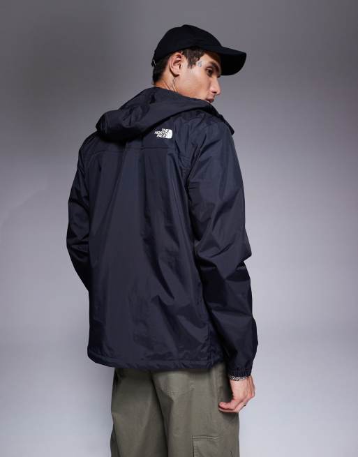 The North Face Antora hooded jacket in black