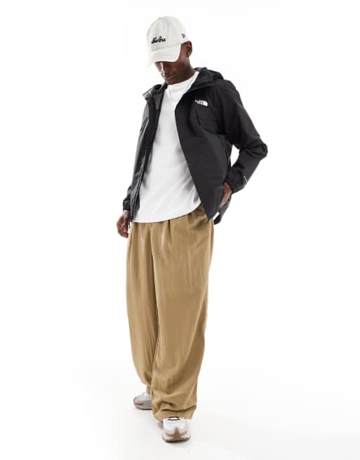 The North Face Antora hooded jacket in black