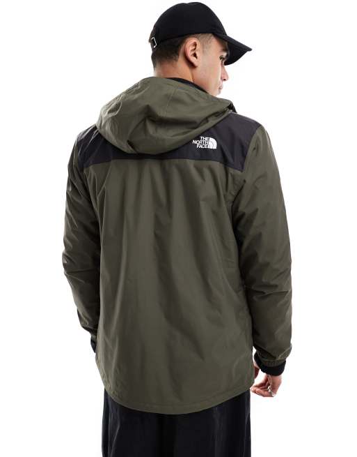 The North Face antora jacket in green