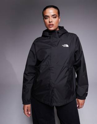 The North Face - Antora - Plus-Size-Jacke in TNF-Schwarz