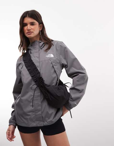 The North Face Antora rain jacket in grey - view 1