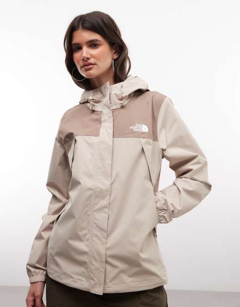 The North Face Antora rain jacket in khaki - view 1