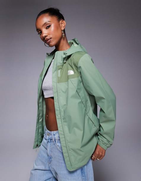 The North Face Antora rain jacket in slate moss/bark mist - view 1