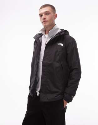 Antora - Wasserdichte Jacke in Schwarz mit Kapuze Schwarz 2XL
