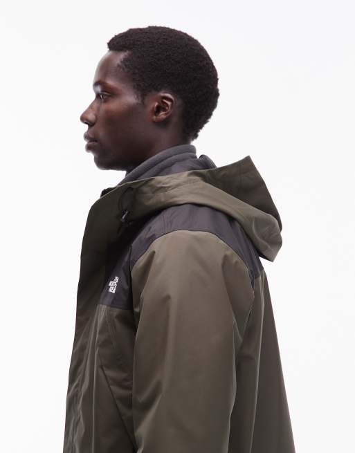 The North Face – Antora – Wasserdichte Regenjacke in Dunkelgrün, 4 von 5