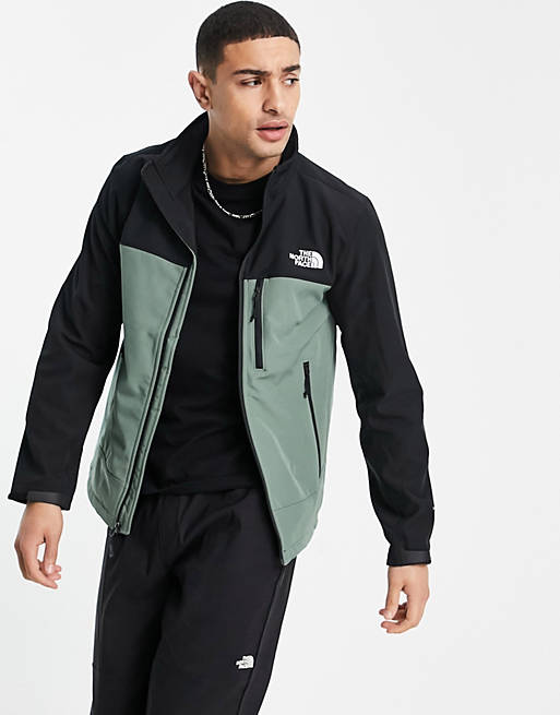 The North Face Apex Bionic jacket in green | ASOS