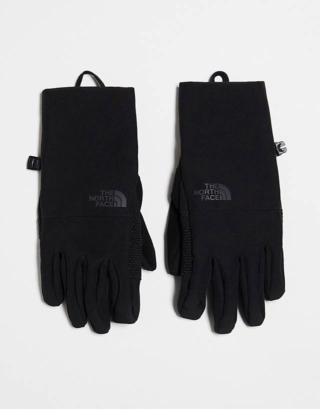 The North Face - apex etip touchscreen compatible gloves in black