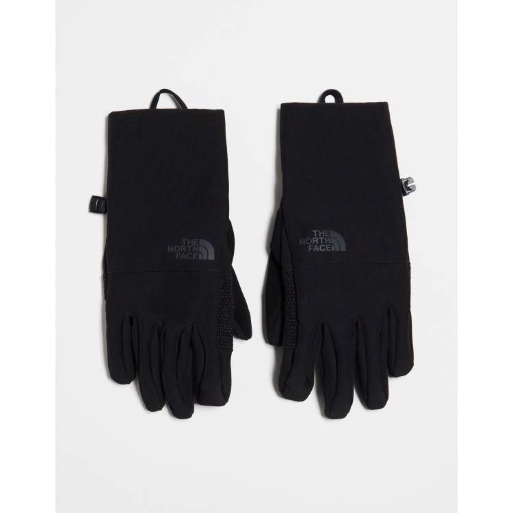 The North Face Apex Etip touchscreen compatible gloves in black ASOS