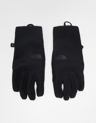 The North Face Apex Etip touchscreen compatible gloves in black