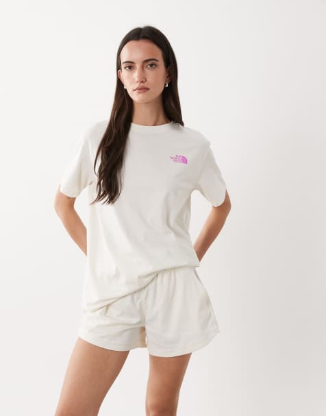 The North Face Aphrodite Arise 3 inch shorts in white - view 1