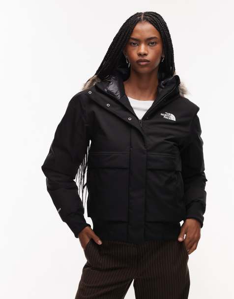 The North Face Arctic bomber jacket in black - view 1