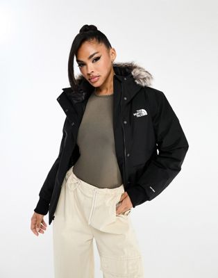 THE NORTH FACE ARCTIC INSULATED BOMBER JACKET IN BLACK