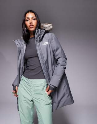 The North Face - Arctic - Parka in rauchigem Perlgrau