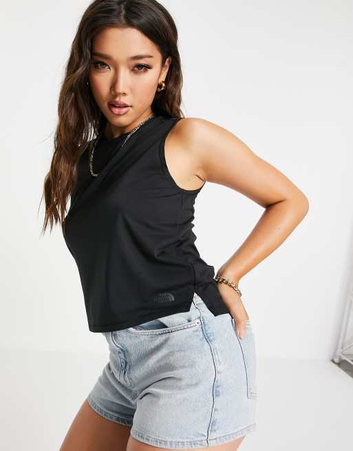 The North Face – AT – Locker geschnittenes Tanktop in Schwarz