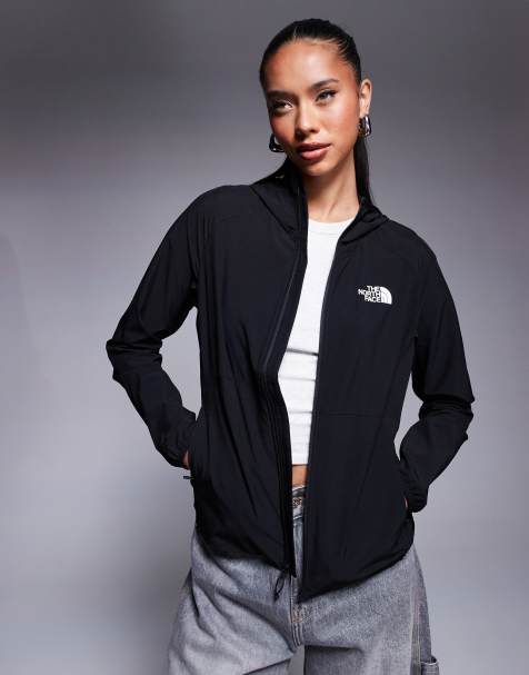 The North Face – Athletics Flex – Kapuzenjacke in Schwarz mit durchgehendem Reißverschluss - view 1