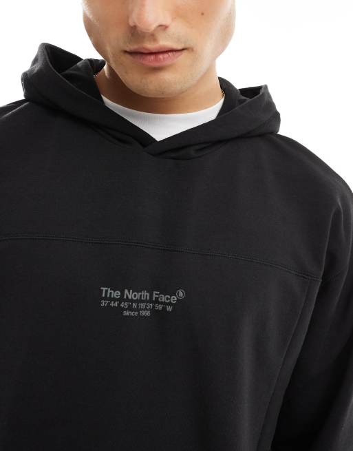 The North Face Axys pullover hoodie with graphic back print
