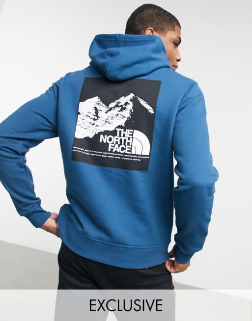 the north face overhead graphic hoodie
