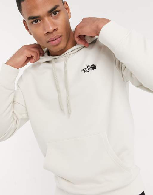 The North Face back graphic hoodie in cream Exclusive at ASOS