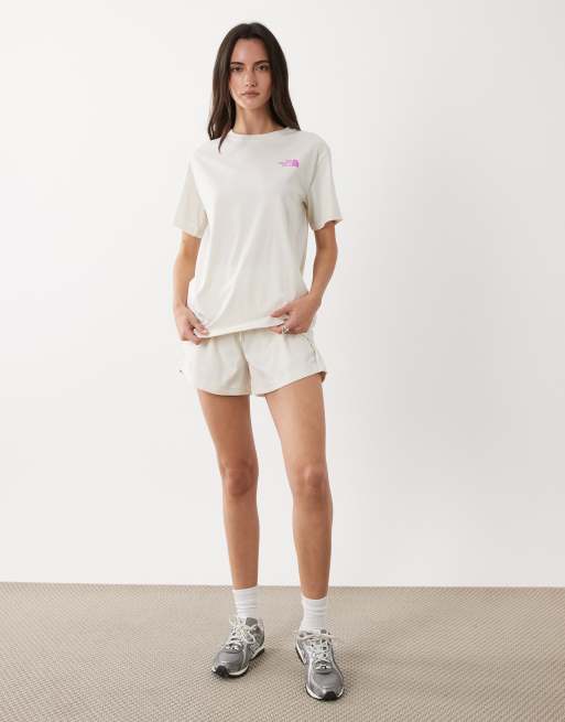 The North Face back graphic t-shirt in white, 4 of 4