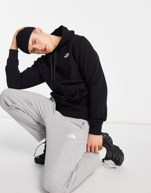 The North Face Back print Graphic hoodie in black Exclusive to ASOS