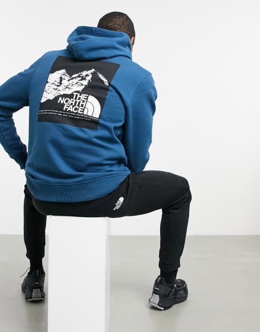 The north best sale face hoodie blauw