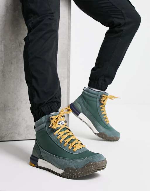 North face cheap green boots