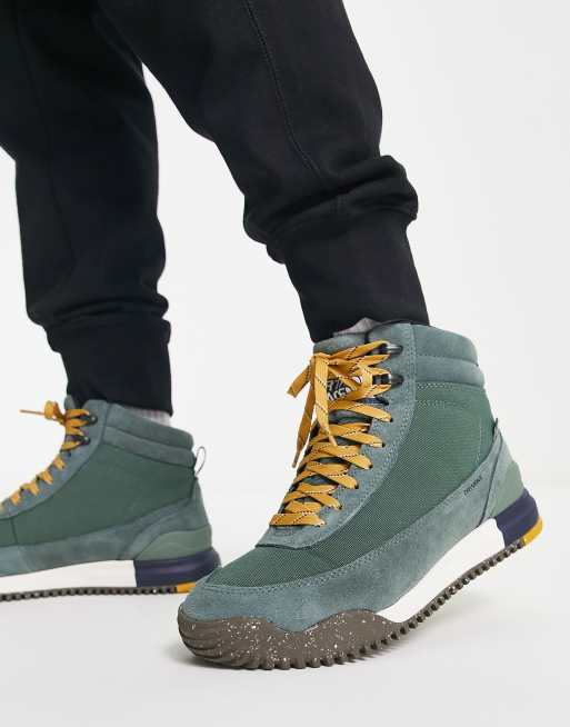 green north face boots