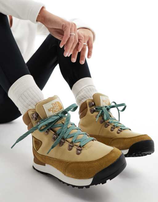 The North Face – Back-To-Berkeley IV – Beżowo-brązowe wodoodporne buty trekkingowe