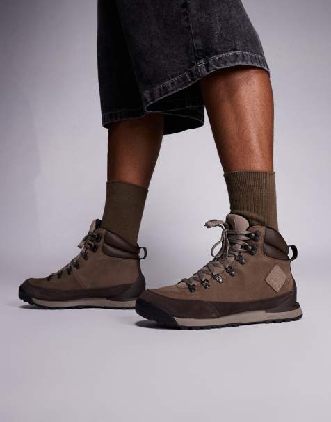 The North Face - Back-to-berkeley IV - Bottines lifestyle en cuir - Marron/Grenat - view 1