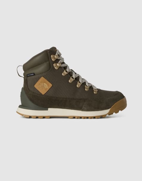 The North Face - Back-to-berkeley IV - Bottines lifestyle en textile - Vert taupe nouveau et calacatta - view 1