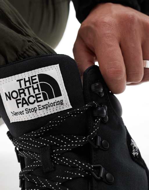 The North Face – Back-To-Berkeley IV – Wasserdichte Wanderstiefel in Schwarz und Weiß, 2 von 4
