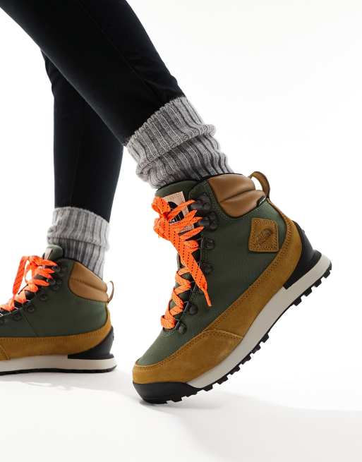 The North Face - Back-To-Berkeley IV - Waterbestendige wandelschoenen in kaki en stone