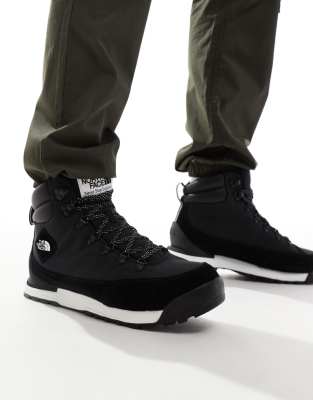 The North Face The North Face Back-To-Berkeley IV waterproof hiking boots in black and white