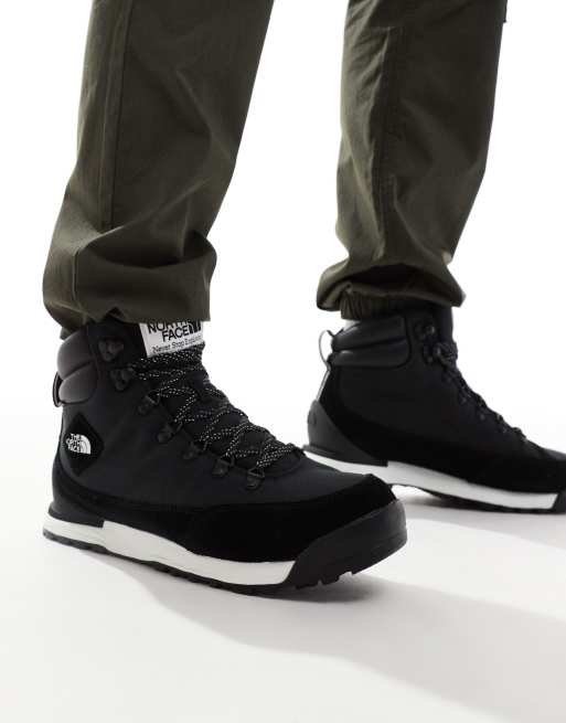 The North Face Back To Berkeley IV waterproof hiking boots in black and white