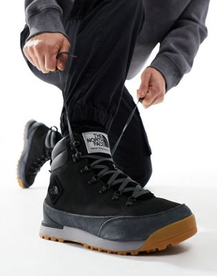 The North Face Back-To-Berkeley IV waterproof leather hiking boots in black