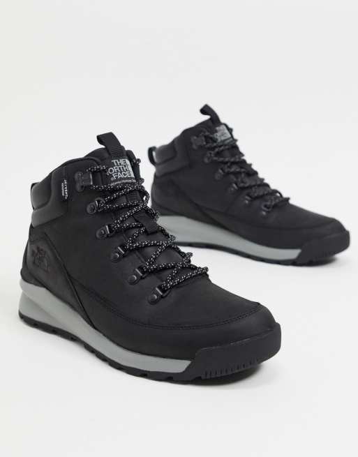 North face 2025 black boots