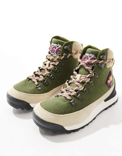 The North Face - Back-To-Berkley IV - Scarponcini da trekking impermeabili verde oliva, 3 di 4